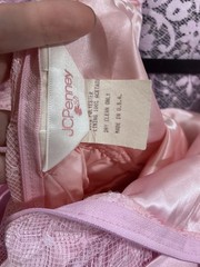 Vintage Pink JCPenney Lace Dress Size 5/6