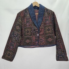 Vintage Neo Nostalgia Women Size XL Multicolor Jacket