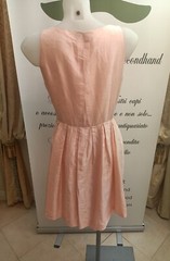 VINTAGE PINK SILK MIDI DRESS “MISCIÀ”