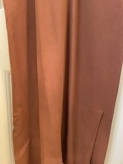 Vintage 1940s Terra Cotta Brown Dress