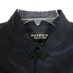 Womens Size 10 Patrick Collection Navy Blue Vintage Pure Silk Lightweight Jacket