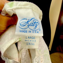 Vintage Nightgown Katz Women’s Large Baby Doll Sleepwear PJ Pink Purple Sexy L