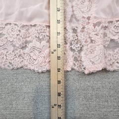 Set Of 3 Vintage 70s Vanity Fair 24″ Half Slips 2 Pink & 1 Black Women’s Large
