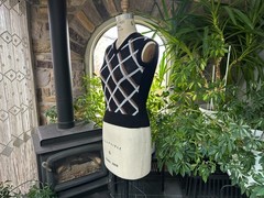 Vintage 1970s Black Brown White Diamond V Neck Sweater Vest Allison’s Closet