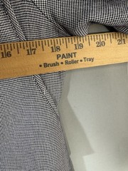 Vintage JBS Ltd Sailor Collar Long Dress USA Black White Check Size 8 45 Inch