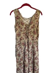Joni Blair Vtg Late 1980’s Floral Maxi Dress Size 10 Cottagecore Prairie Boho