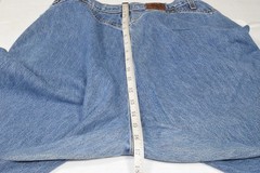 Vintage Rockies Jeans Size 17/18 XL 90s Blue Relaxed Bat Wing V Yoke Long Rise
