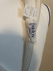Vintage A L’AIGLON Original 60s- 70s White & Black Dress Size 12