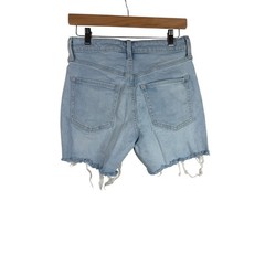 Old Navy High Rise Curvy Denim Shorts size 2 Light Blue