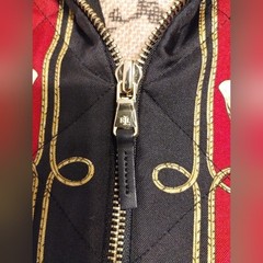 Ralph Lauren Vintage Equestrian Wool And Silk Sweater Zip Jacket Women’s Size M