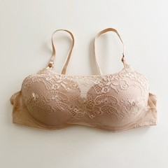 SMART & SEXY Peek A Boo 2-in-1 Cami Bra : Beige – 36B