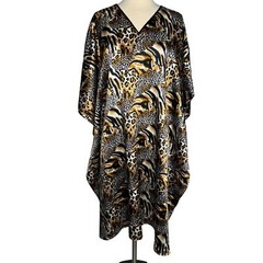Vintage Winlar Animal Print Leopard Kaftan Dress One Size Fits Most