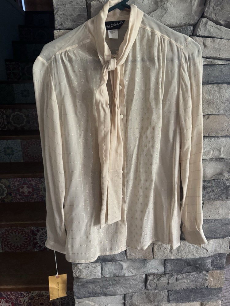 Mr Blackwell Vintage Blouse Size 12
