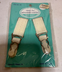 VANITY FAIR Vintage Detachable Garters Straps Style 350 New NIP
