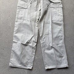 Vintage 90s LEE Cargo Pants Wide Relaxed Khaki Tan Beige USA Juniors 5 S