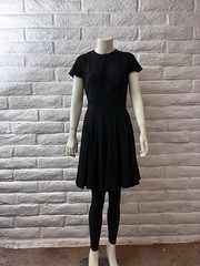 Suzy Perette Black Dress Size 7 Vintage Antique Dress