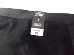 silky nylon panties lingerie 5 Torrid curve 360 smoothing sexy brief black NEW