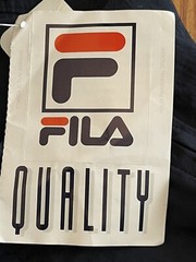 NEW Vintage Fila Pyramid Print Box Pleat Tennis Skirt LOGO Embroidered Rare Find