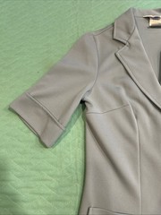 Vintage 70S Women’s Skirt Suit Ice Blue Polyester Knit SEARS Size 10 GROOVY