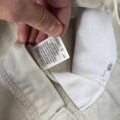 Vintage 90s LEE Cargo Pants Wide Relaxed Khaki Tan Beige USA Juniors 5 S