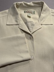 Tommy Bahama Vintage 100% Silk Blazer Jacket Ivory Cream Longline Women’s Sz S