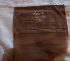 Vintage MYSTERIE NYLON SEAMLESS Stretch HOSIERY STOCKINGS-SIZE Average NOS