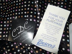 Vintage Y2K CDC Rampage Satin Polka Dot Halter Cocktail Dress 8 New