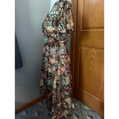 Vintage Floral Wrap Dress 70’s