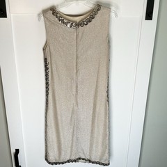 Vintage 60s Minx Modes Cocktail Sequin Mini Dress Party Event *see Measurements*