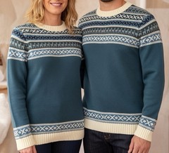 Vintage Alpaca Pullover Sweater – Made in Peru – Size M – Unisex