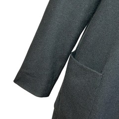 VTG 80s Worthington Black Wool Blazer M Preppy Dark Academia Retro Grunge Boss