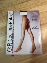 Cecilia de Rafael Sevilla 15D Glossy Sheer to Waist Pantyhose XS
