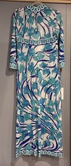 Vintage Emilio Pucci For R Duster Robe Small 10-12 Made In USA 8 Buttons