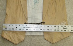 VTG Y2K Johnny Was 3 J Workshop Leather Embroidered tie back Vest M VERY RARE