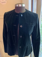 70’s Vintage CLOVIS RUFFIN Black Velvet Mod Women’s Jacket