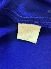 Vintage Y2K Ursula of Switzerland Women’s Royal Blue Formal Dress Set Sz 10