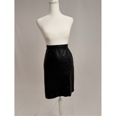 Comint Argentina Vintage Leather Skirt