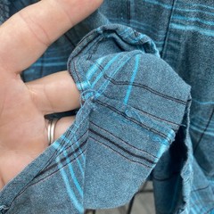 Vintage 90’s Distressed Women’s M Button Up Fixation ARI