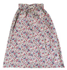 PICKET and POST Midi Skirt Vintage Cotton-Poly Blend Floral Print Size 8