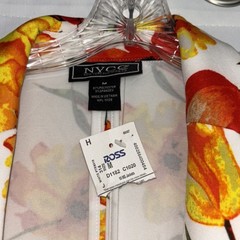 NYCC Women’s Floral Blazer Medium Polyester Spandex · Used