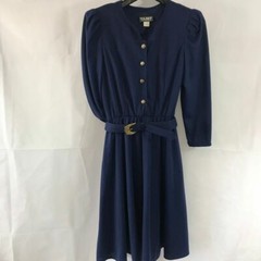 Vintage Tabby of California Secretary Dress with Pockets Belted Shoulder Pads