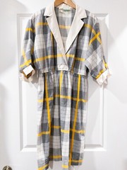 60s 70s Vintage Dress Lady Carol Petites of New York Sz 12 Union Made