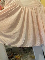 VINTAGE Shadow Line Pink Satin Bed Jacket M