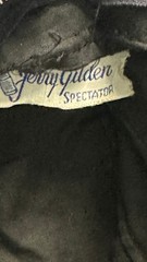 Vintage 1950’s Jerry Gilden Black Fitted Dress With Eyelet Overlay Sm-Md