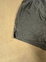 Vtg Cotton Exchange Womens Elastic Shorts S Heather Gray Soffe Style Gym Cheer