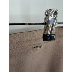 Vntg Levi Strauss & Co Womens High Waisted Straight Leg Trousers Taupe 10 70’s
