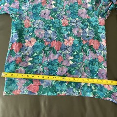 VTG Diane Freis 100% Silk Set of 2 Top & Skirt Vibrant Multicolor Beads Sequins