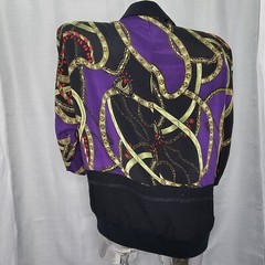 Women Vintage Chest Size 46 Inches Multicolor Woolblend Jacket