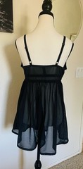 Torrid Lingerie Black Teddy