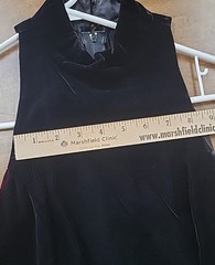 Women’s Vintage Zum Zum Black & Teal Cocktail Dress 9/10